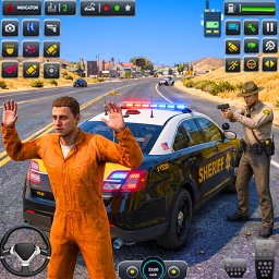 Police Simulator Cop Car Games 아이콘